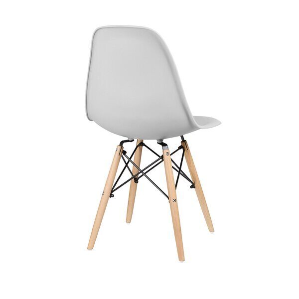 Стул дизайнерский "EAMES DSW WX-503" (Серый пластик)