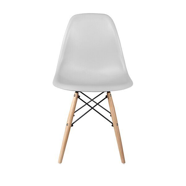 Стул дизайнерский "EAMES DSW WX-503" (Серый пластик)