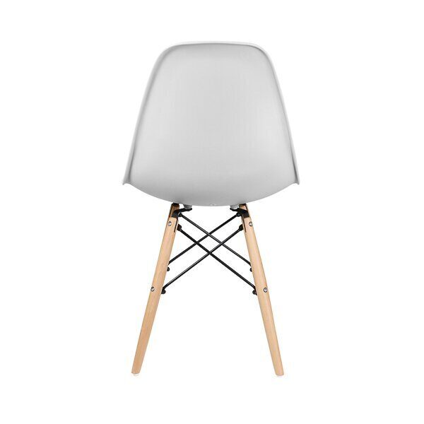 Стул дизайнерский "EAMES DSW WX-503" (Серый пластик)